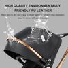 360Rotatable PU Leather 2 in 1 Stroller with Bassinet Mode,One-Click Folding & High Landscape for Newborn to Toddler(Gold&Pink) view 4
