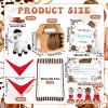 62 Pcs Adopt a Horse Animal Party Favors Include 12 Mini Stuffed Horse 12 Boxes 12 Brown Hat 12 Red Scarf 12 Cards 1 Adopt Sign 1 Fence for Adopt a Grassland Animal Party Favor Pet Birthday Supplies view 2