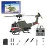 MechPuConToy RC Helicopter Model, C032 1/48 Scale UH-1 Huey 2.4G 6CH Flybarless Brushless Motor Remote Control Helicopter Model with Altitude Hold and 6-Axis Gyroscope for Adults (RTF Version) view 1