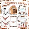 62 Pcs Adopt a Horse Animal Party Favors Include 12 Mini Stuffed Horse 12 Boxes 12 Hats 12 Scarves 12 Cards 1 Adopt Sign 1 Fence for Adopt a Grassland Animal Party Favor Pet Birthday Supply Gifts view 2