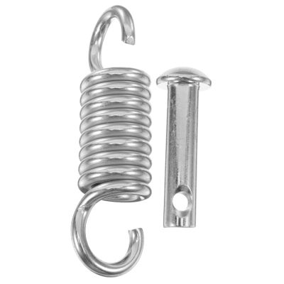Abaodam 1set Heavy Duty Spring Hook and Hanger Kit for Hammock Chairs Swing and Porch Swings Easy to Install Suspension Spring for Smooth Movement and Versatile Use