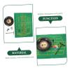 PRETYZOOM Poker Wheel Game Set for Parties Carnival Trade Show Poker Wheel Prop Table Game view 3