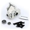 BENMAZ Aluminum Alloy Gearbox Case Upgrade Parts for Arrma 1/8 Kraton Outcast Typhon Talion 1/7 Infraction Fireteam Felony Mojave,Replace#AR310854 (Silver) view 1