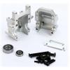 BENMAZ Aluminum Alloy Gearbox Case Upgrade Parts for Arrma 1/8 Kraton Outcast Typhon Talion 1/7 Infraction Fireteam Felony Mojave,Replace#AR310854 (Silver) view 2