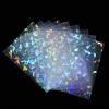 100 Pcs Photocard Sleeves Diamond-Shape Laser Flashing-Card Sleeves Trading Cards Sleeve-Holographic Foil Protective Cover Foil-Cards Protective-Sleeve 65x90mm view 1