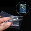 100 Pcs Photocard Sleeves Diamond-Shape Laser Flashing-Card Sleeves Trading Cards Sleeve-Holographic Foil Protective Cover Foil-Cards Protective-Sleeve 65x90mm view 3