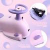 12V Electric Wiggle Car with LED Lights & Glow Wheels for 3+ Year Olds Kids view 4