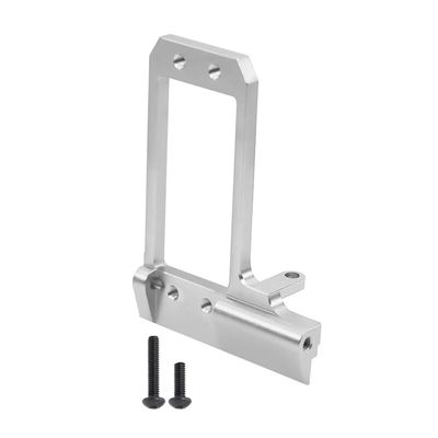 BTA Servo Mount for Vanquish VS4-10 Phoenix F10 Portal Axle Low CG CNC Upgrade Fits VP F10 Nylon/F10T Aluminum Axles 1/10 RC Crawler (Silver)