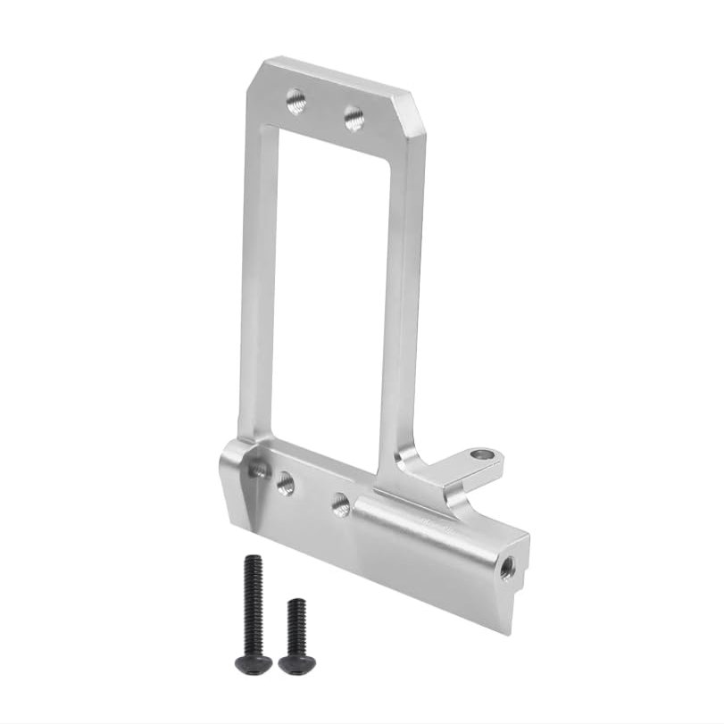 BTA Servo Mount for Vanquish VS4-10 Phoenix F10 Portal Axle  Low CG CNC Upgrade  Fits VP F10 Nylon/F10T Aluminum Axles  1/10 RC Crawler (Silver)