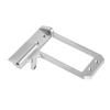 BTA Servo Mount for Vanquish VS4-10 Phoenix F10 Portal Axle  Low CG CNC Upgrade  Fits VP F10 Nylon/F10T Aluminum Axles  1/10 RC Crawler (Silver) view 3