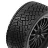 1/10 RC Rally Car Tires 12mm Hex Plastic 2.2''Wheels Rims RC Road Tyres OD 78mm for 1/10 HPI WR8 Off-Road Rally 1/14 WLtoys 124019 144001 1/16 Redcat Volcano RC Buggy (Black) view 4
