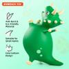 EVERICH TOY Bouncy Dinosaur Hopping Toy, Bouncy Horse Animals Ride on, Outdoor Inflatable Bouncer, Birthday Gifts for Boys Girls 4 5 6 7 8 Years Old Toddler view 4