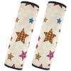 EtherSpher Cartoon Checkered Plaid Stars car seat Neck Strap Covers, Release Stress to Your Neck and Shoulders, car Seatbelt Covers for Backpack Van Auto Protector para cinturn de carro 2 pcs view 2