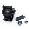 Aluminum Alloy Gearbox Case Upgrade Parts for Arrma 1/8 Kraton Outcast Typhon Talion 1/7 Infraction Fireteam Felony Mojave,Replace#AR310854 (Black) view 3