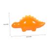 Abaodam Cartoon Dinosaur Piggy Bank Ceramic Storage for Boy Girl Fun and Functional Savings Jar for Boys and Girls Birthday Cute Home view 2