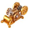 PIONEERX Stirling Engine Model Kit That Runs, CNC Aluminum Alloy Flame Eater Engine Vacuum Stirling Engine Model for Adults Desktop Educational Toy Gift for Engineers (SH-10) view 2