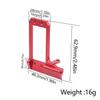 BTA Servo Mount for Vanquish VS4-10 Phoenix F10 Portal Axle  Low CG CNC Upgrade  Fits VP F10 Nylon/F10T Aluminum Axles  1/10 RC Crawler (Red) view 2