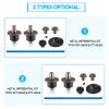 ACAGALA Metal Differential Gear Kit Compatible with WLtoys 1/18 RC Car XKS & A-Series Models (A949/A959/A969/A979/K929) - 38T/17T Gears Set with Drive Shaft & Steering Hub Replacement Parts view 2