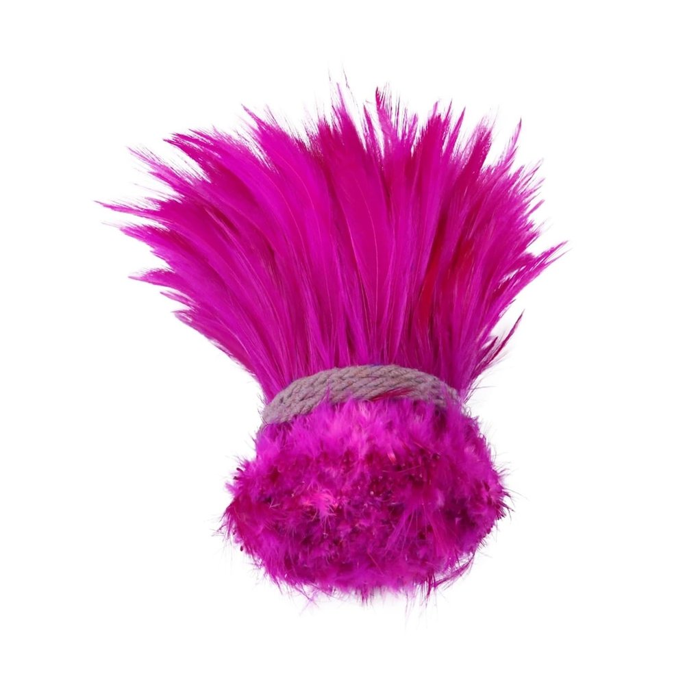 100Pcs/1lot Natural Rooster Feather Plume Decoration DIY Sewing Accessory 4-6" Pheasant Feathers for Crafts plume Wholesale(Rose red)