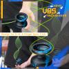 V8s Responsive Yoyo for Kids 8-12, Professional Metal Yo-yo for Kids & Adults, Dual Mode Yo yo with Unresponsive Bearing for Advanced Players with 12 Strings + Yo Yo Case (Black Blue) view 2