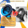V8s Responsive Yoyo for Kids 8-12, Professional Metal Yo-yo for Kids & Adults, Dual Mode Yo yo with Unresponsive Bearing for Advanced Players with 12 Strings + Yo Yo Case (Black Blue) view 3