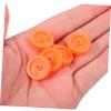 Cabilock Diy Craft Pulley Wheel Set 100pcs Plastic Serpentine Belt Pulley Mute Gears Toy Wheel Accessories Multipurpose for Rc Cars Planes view 3
