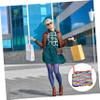 Healeved Single Shoulder Strap Sequin Crossbody Purse Small Wallet Bag for Women Lightweight and Compact Design for Daily Use Shopping and Travel view 4