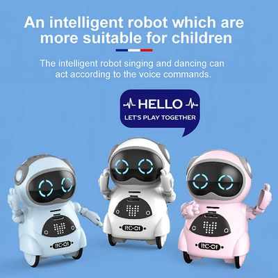 ACAGALA 939A Pocket Robot Talking Interactive Dialogue Voice Recognition Record Singing Dancing Telling Story Mini Robot Toy