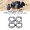 Drfeify 4Pcs 6045 RC Car Metal Ball Bearings Set, SCY 16101 16102 16103 16201 Remote Control Car Upgrades Parts Accessories view 3