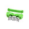 Aluminum Front Lower Suspension Mount for Arrma 1:5 KRATON 8S BLX/Outcast 8S BLX/KRATON EXB Roller Upgrades - Green view 1