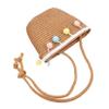 NOLITOY Straw Woven Handbag Boys and Girls Bag Summer Straw Bag Fashionable Design view 1