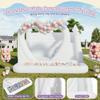 Albott 15.1x15.1x11.2 FT Commercial PVC Inflatable White Bounce House for Kids, Large White Castle Bounce House with Ball Pit, Slide, 1100w Blower & Higher Inflatable Wall for Wedding Birthday Party view 3