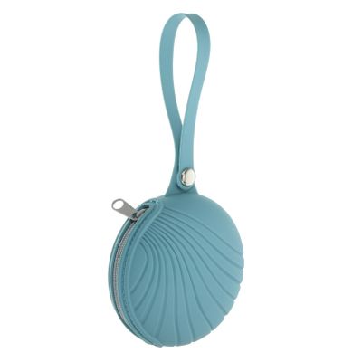 FRCOLOR Travel Silicone Pacifier Holder Bag Washable Baby Pacifier Storage Pouch Portable Travel Case for Baby Leak-proof Design for-the-Go Use
