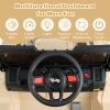 INFANS Ride on Truck, 12V Kids Electric Vehicle Toy, Parent Remote Control view 3