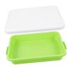 Abaodam Portable Outdoor Sand Box with Lid Plastic Sand Tray for Toddlers Versatile Storage for Sandbox Toys and Break-Resistant Design for and Sensory Activities view 1