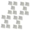 BCOATH 20pcs Adjustable Collection Case with Gaskets Portable Display Box for Various Sized Sturdy Storage Organizer for Collectors