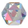 Akozon Color Cube Prism Rainbow Dispersion Glass Optical 9.8x9.8x9.8in Physics Photography Desktop Decor view 1