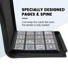 16-Pocket Toploader Binder Holds 640 3"x 4" 35PT Toploaders, Card Collection Albums with Sleeves for Sports Cards Rigid Cards view 2