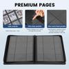16-Pocket Toploader Binder Holds 640 3"x 4" 35PT Toploaders, Card Collection Albums with Sleeves for Sports Cards Rigid Cards view 4