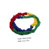 BESPORTBLE Sports Rainbow Tension Circle Thick Tug of War Rope for Boys and Girls Outdoor Games Elastic Stretchy Band Pe Equipment for School Playground view 2