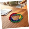 BESPORTBLE Sports Rainbow Tension Circle Thick Tug of War Rope for Boys and Girls Outdoor Games Elastic Stretchy Band Pe Equipment for School Playground view 4