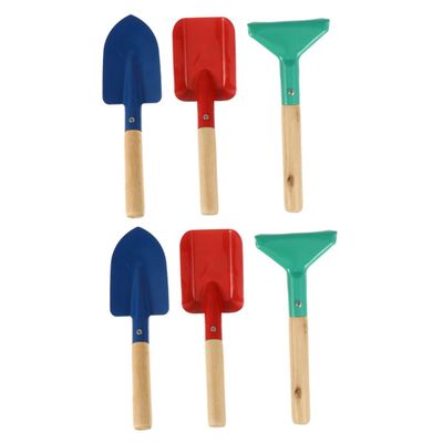 Abaodam 1set Boy Girl Gardening Tool Rake and Shovel for Transplanting Digging and Weeding Garden Supplies for Boy Girl to Explore Nature and Enjoy Outdoor Fun