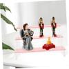 Alipis 2pcs Acrylic Storage Rack Tiered Display Stand for Collectibles Creative Desktop Organizer for Figurines and Models Water view 2