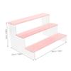 Alipis 2pcs Acrylic Storage Rack Tiered Display Stand for Collectibles Creative Desktop Organizer for Figurines and Models Water view 3