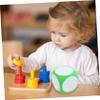Abaodam Large Erasable Dice Blank Dry Erase Foam Dice for Classroom Party Games Math Activities Creative Game Props Vibrant Green view 4