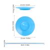 Abaodam 2pcs Multipurpose Juggling Props Juggling Plates Sticks Soft Spinning Plates for Circus Performances Toy for Boys and Girls and Adults view 2
