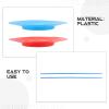 Abaodam 2pcs Multipurpose Juggling Props Juggling Plates Sticks Soft Spinning Plates for Circus Performances Toy for Boys and Girls and Adults view 3