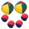 BESPORTBLE Boys and Girls Bean Bag Toss 6 Round Bags Outdoor Throwing Games Material: Pu for Carnival Parties Team Building view 1