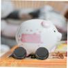 Cabilock 20pcs Piggy Bank Stopper Plaster Doll Accessories Saving Box Bottom Plugs for Coins view 2