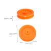 Cabilock 100pcs Plastic Pulley Wheel for Projects Wear-resistant Mini Gears for Toy Cars and Multipurpose Assembly Parts for Boys and Girls Crafts and Science Experiments view 2